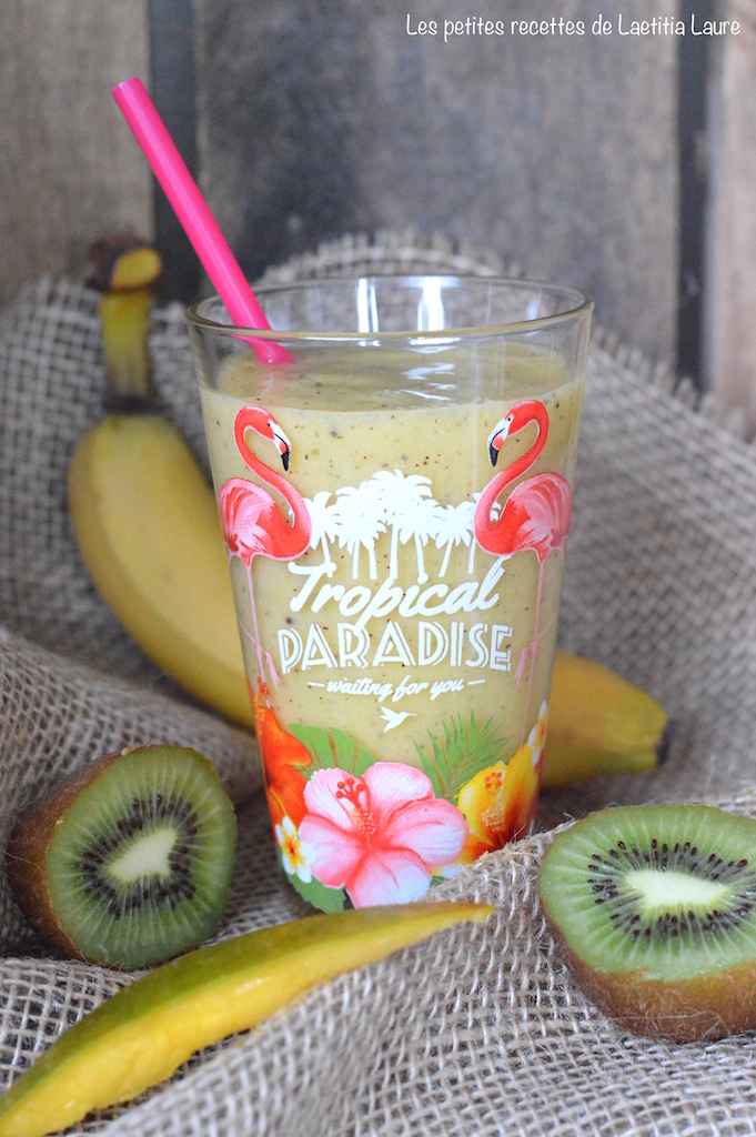 Smoothie Kiwi Mangue Banane Laet S Bake It